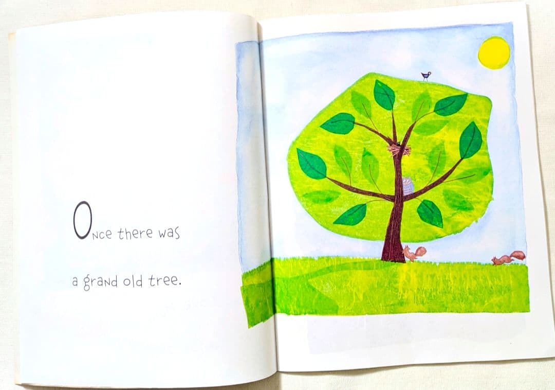 確認用◆洋書☆オススメ 英語絵本『A Grand Old Tree』◆