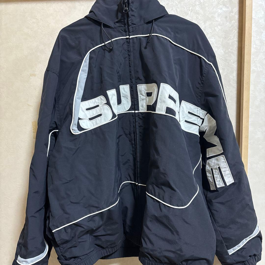ジャケット・アウター Supreme S Paneled Track Jacket \"Black\"