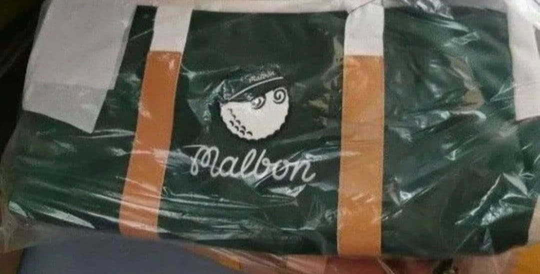 マルボンゴルフ ボストンバッグ ラウンドバッグ 軽量 グリーン/ホワイト選べる