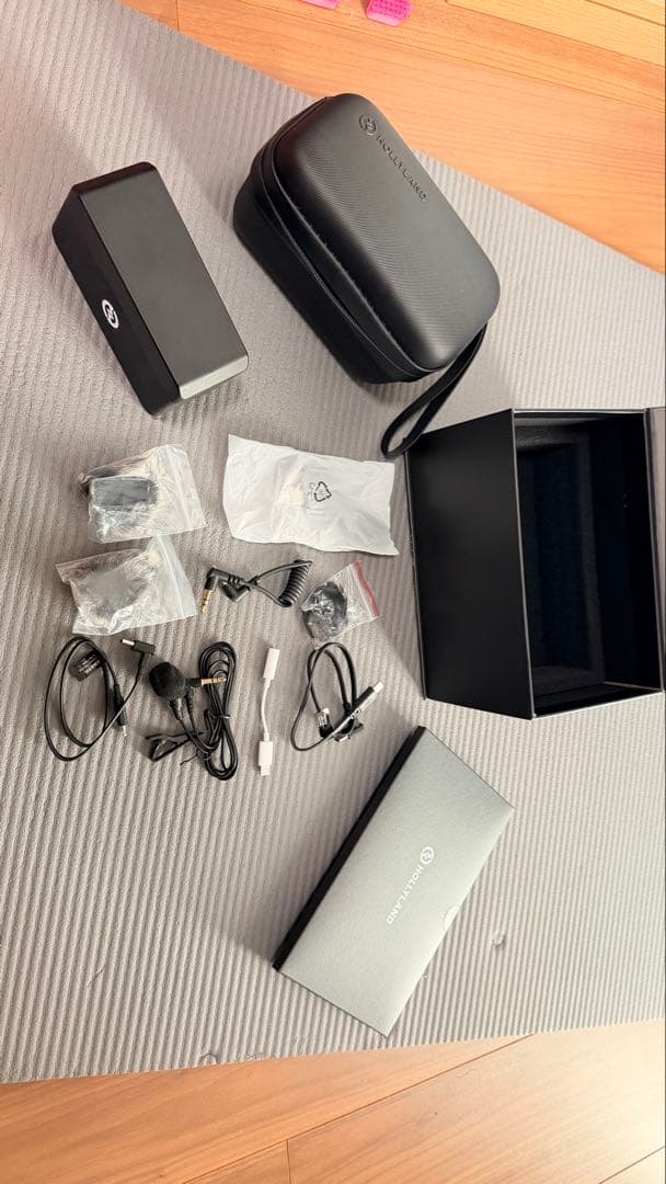 【美品】HOLLYLAND LARK MAX ワイヤレスマイク　ラベリアマイク付