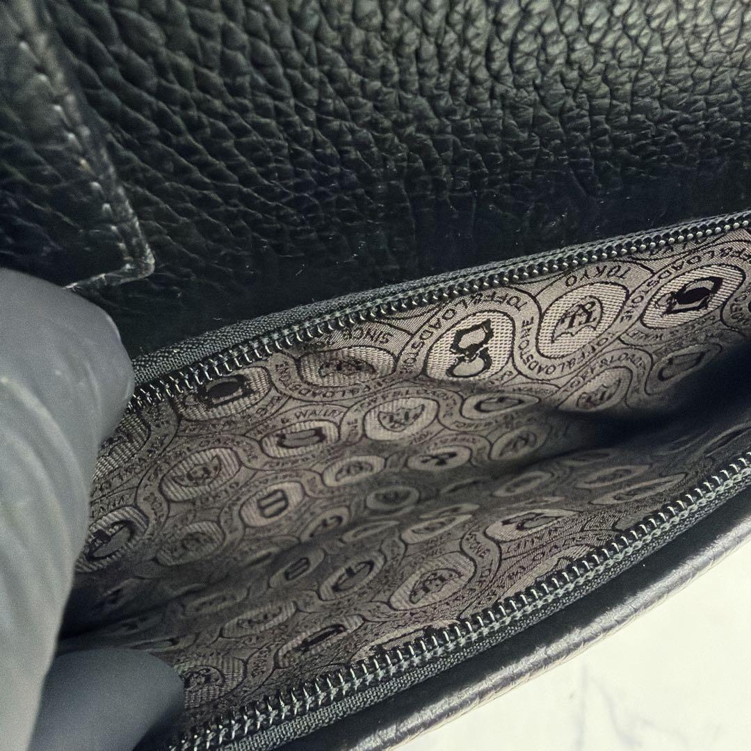 【美品】トフ&ロードストーン 肩掛け 本革 レザー トートバッグ 黒 M