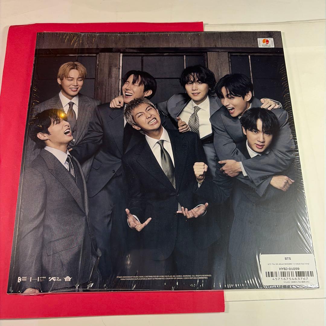 BTS / V ver. ARIRAN vinyl 盤