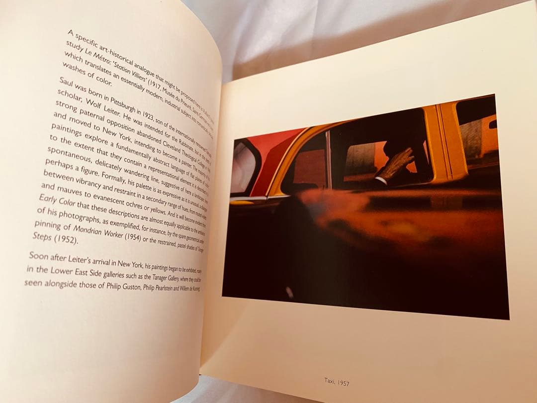 Saul Leiter ソールライターEarly Color 写真集2015年版