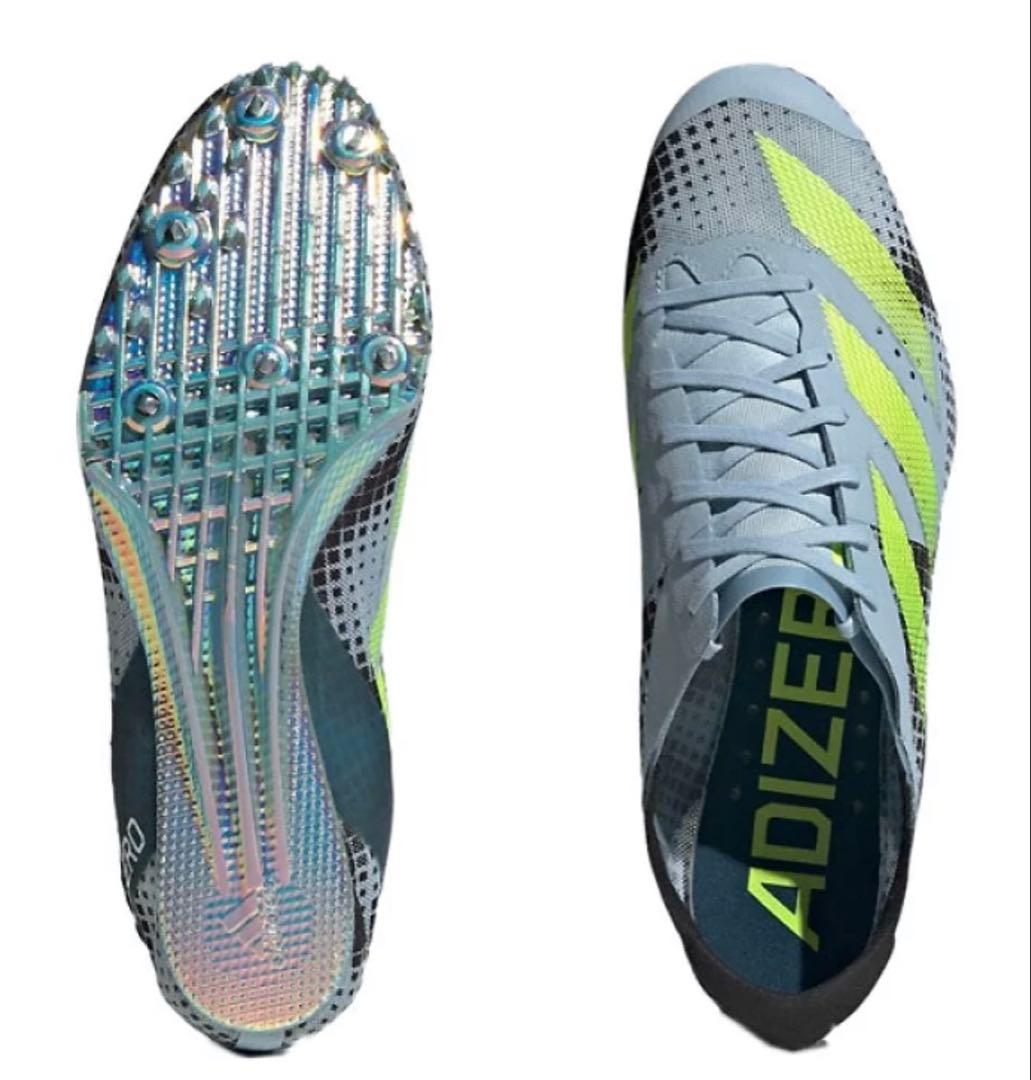 アディダス アディゼロ フィネス IE2769 短距離 スパイク 23.5cm