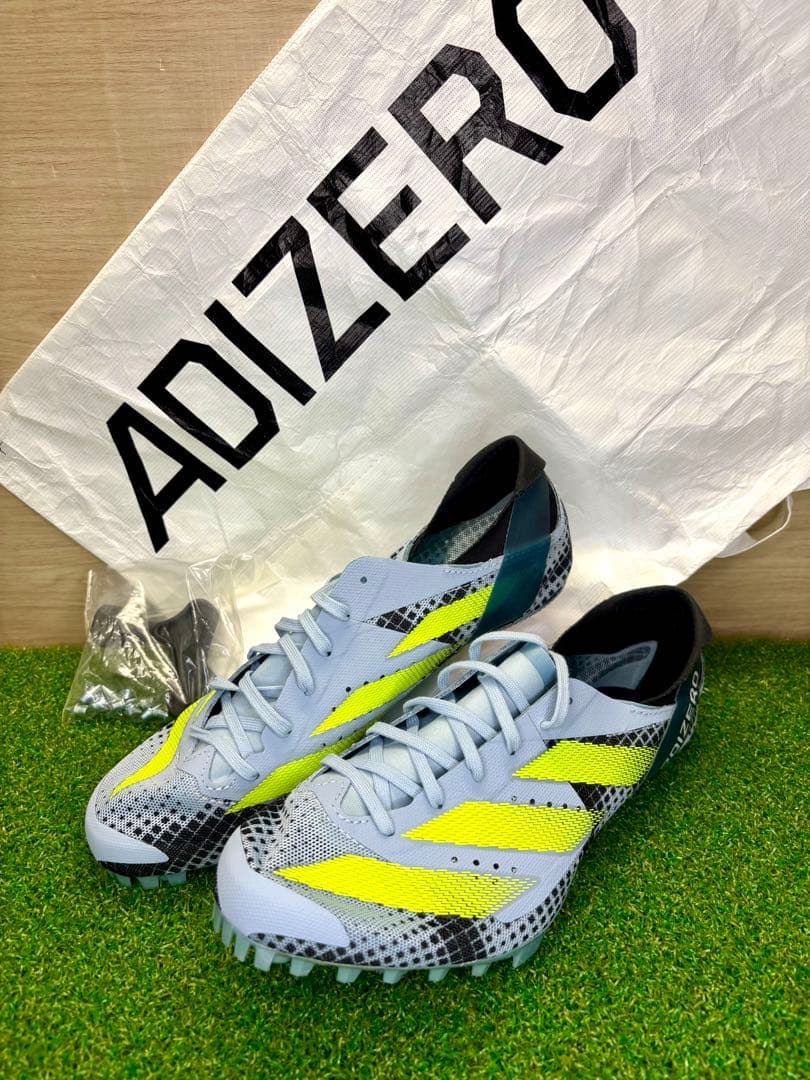 アディダス アディゼロ フィネス IE2769 短距離 スパイク 23.5cm