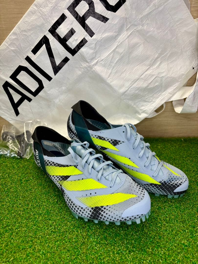 アディダス アディゼロ フィネス IE2769 短距離 スパイク 23.5cm