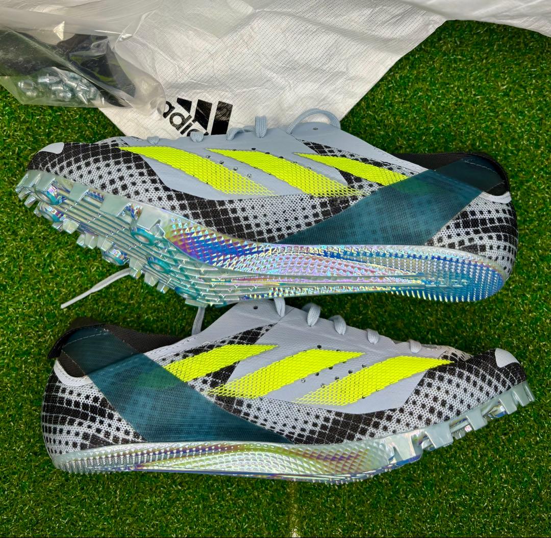 アディダス アディゼロ フィネス IE2769 短距離 スパイク 23.5cm