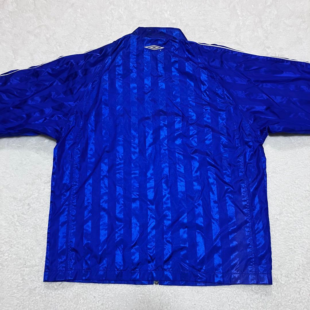 アンブロumbro デサント製　ナイロンジャージ　上下　セットアップ　刺繍ロゴ