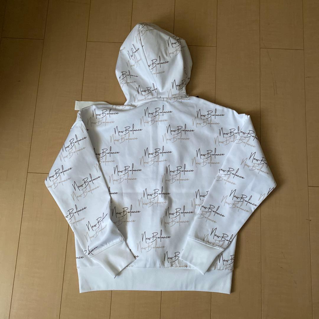 New Balance ホワイト フーディ サイズ1