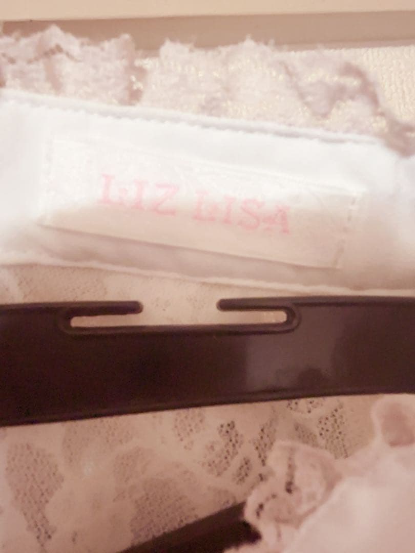 LIZLISA 3つリボンハートチョーカーブラウス