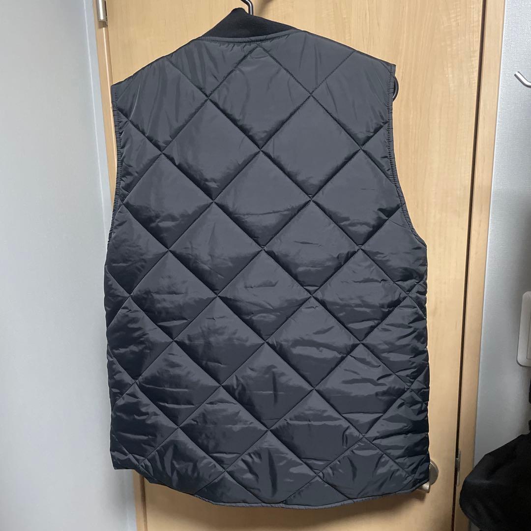 BLUCO ブラック キルティングベスト XL