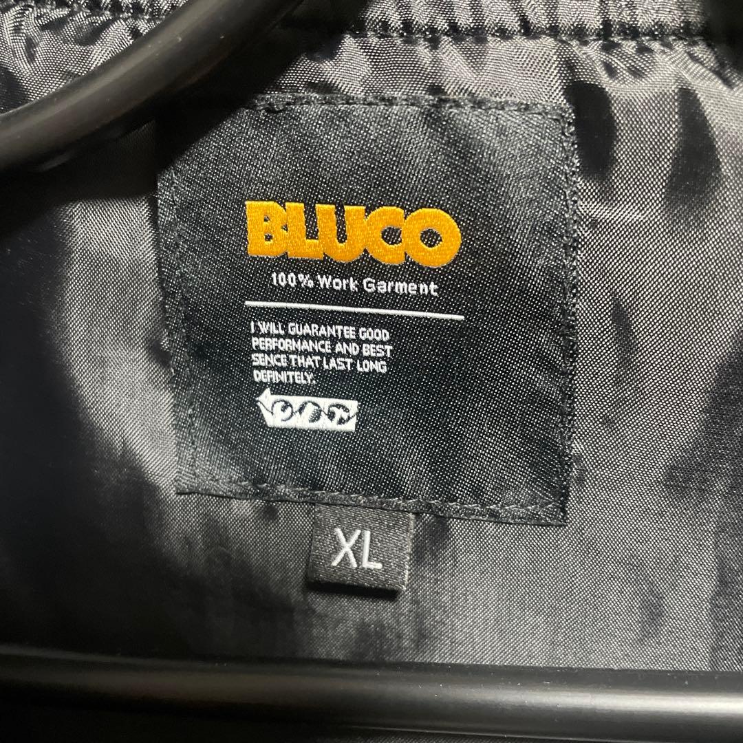 BLUCO ブラック キルティングベスト XL