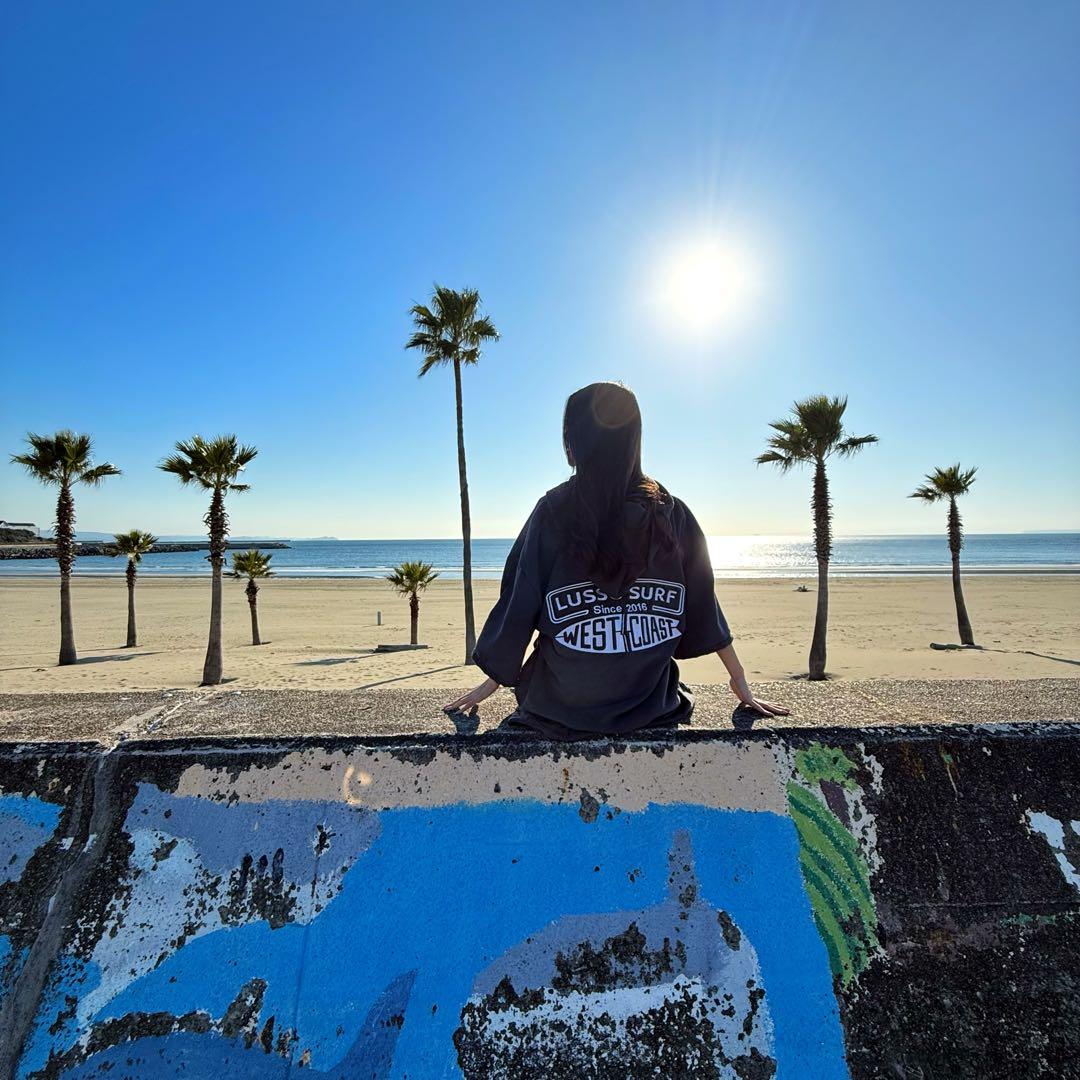 秋のサーフィンに便利　LUSSO SURF お着替えポンチョ　グレー⭐︎送料込み