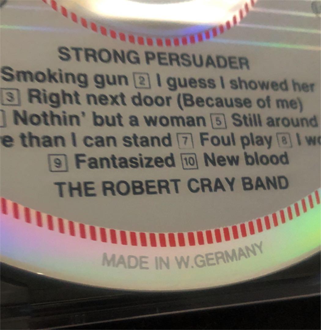初回 帯付き！Robert Cray/ STRONG PERSUADER/'86
