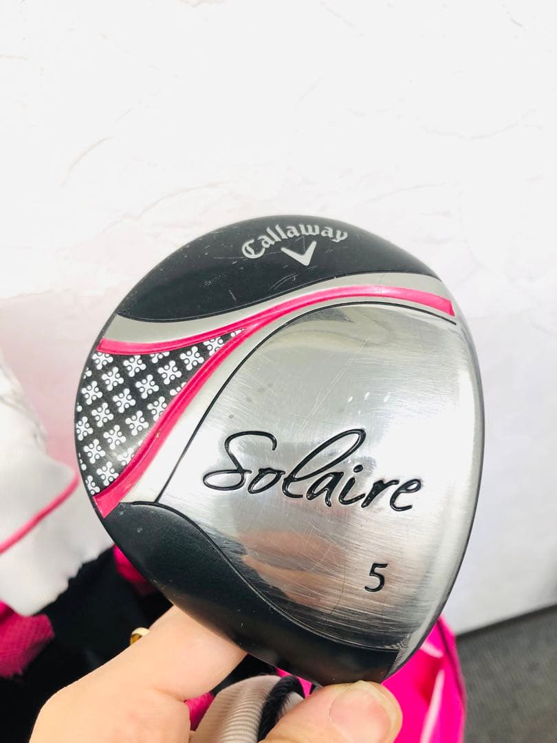 キャロウェイ SOLAIRE レディース ゴルフクラブ ゴルフバッグセット