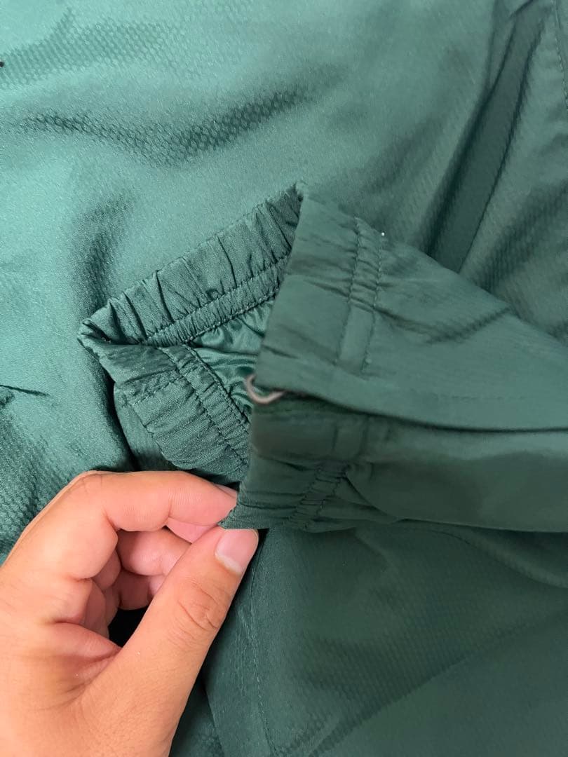 美品！激レアセットアップ！！セルティック　ナイロンジャケット 緑/白