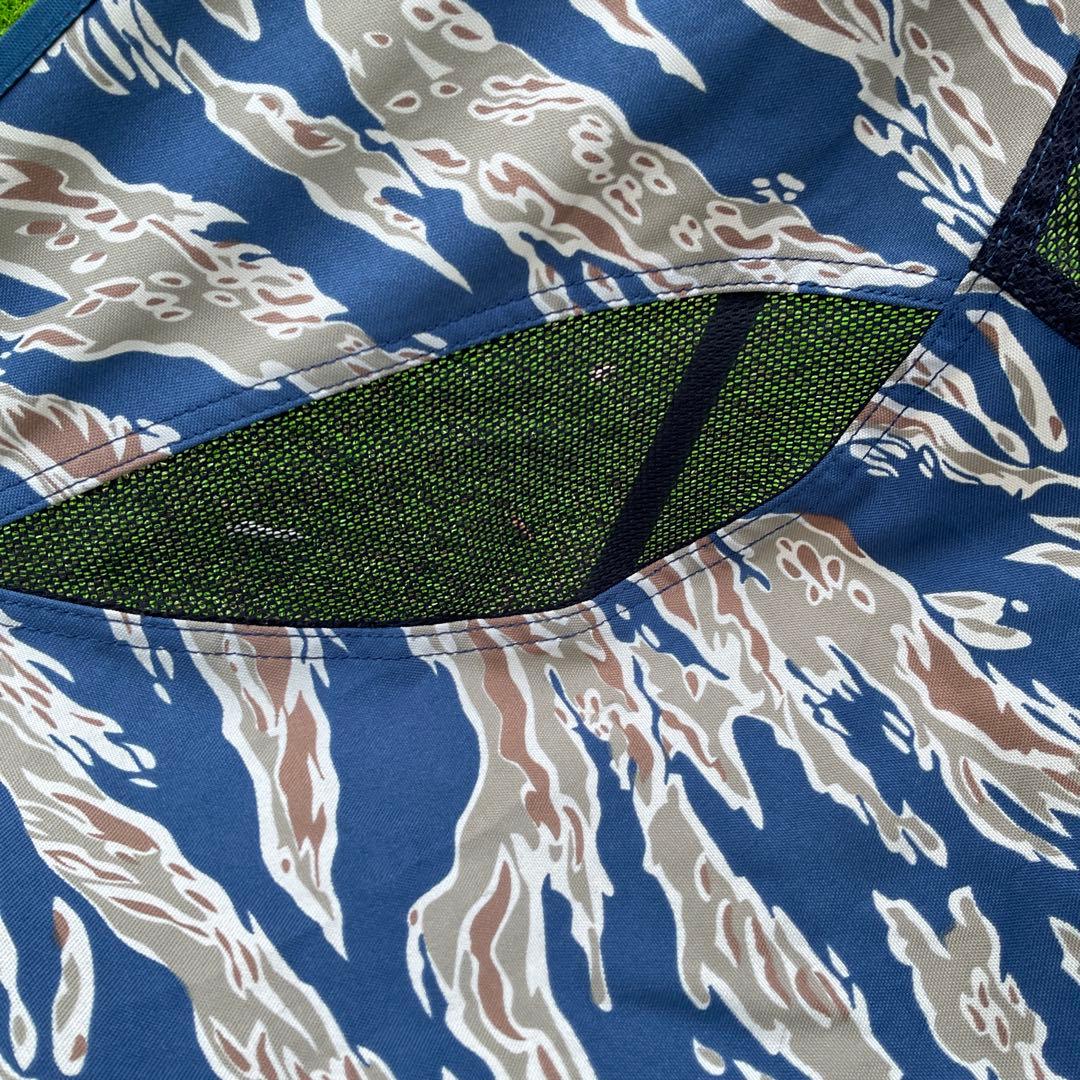 前*恵様 Helinox ヘリノックス チェアワン ブルー タイガー カモ　us