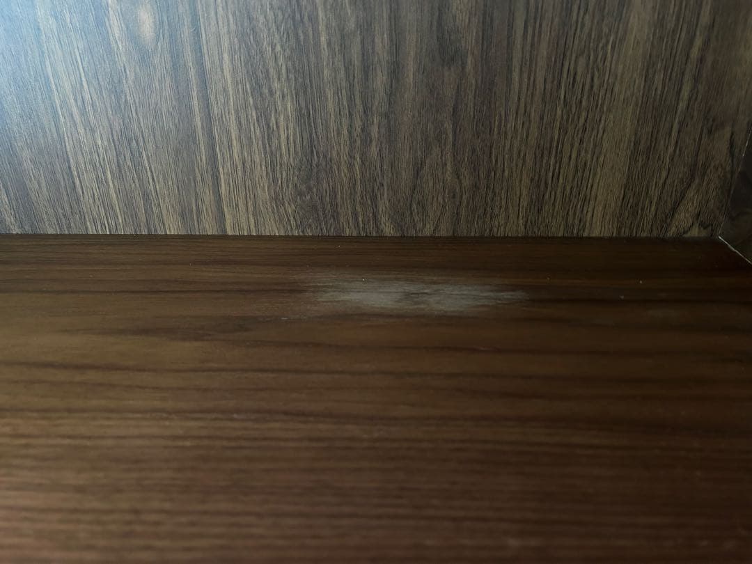 無印良品　木製カップボード・ウォールナット材幅８８×奥行４４×高さ１７５．５ｃｍ