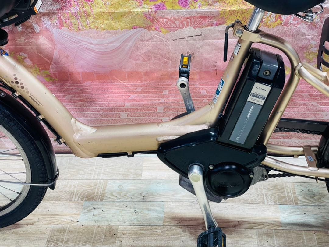 ZK3755 電動自転車 ブリヂストン アンジェリーノ 子供乗せ 20インチ