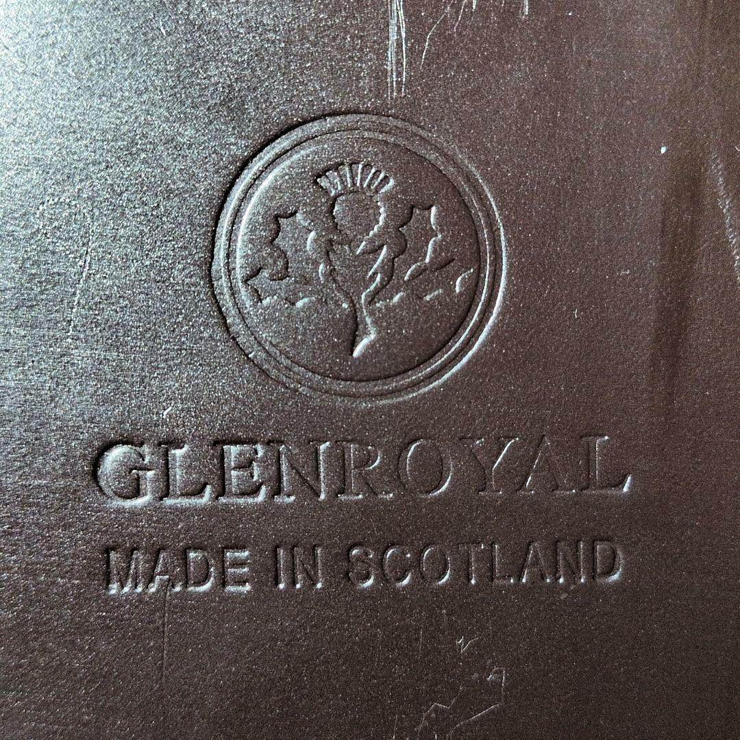 【美品 A4◎】グレンロイヤル　2ハンドル　トートバッグ　ブライドルレザー　焦茶