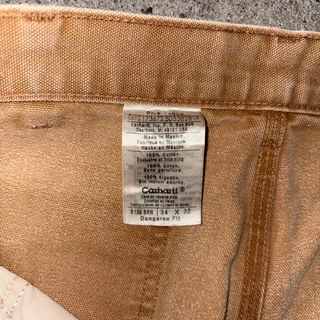 Carhartt ダブルニー　メキシコ製　ペインターパンツ grunge 襤褸