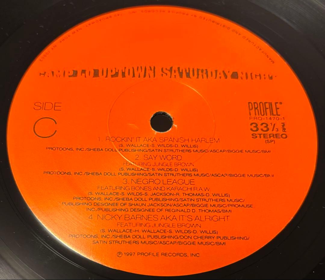 CAMP LO UPTOWN SATURDAY NIGHT 2LP USオリジ