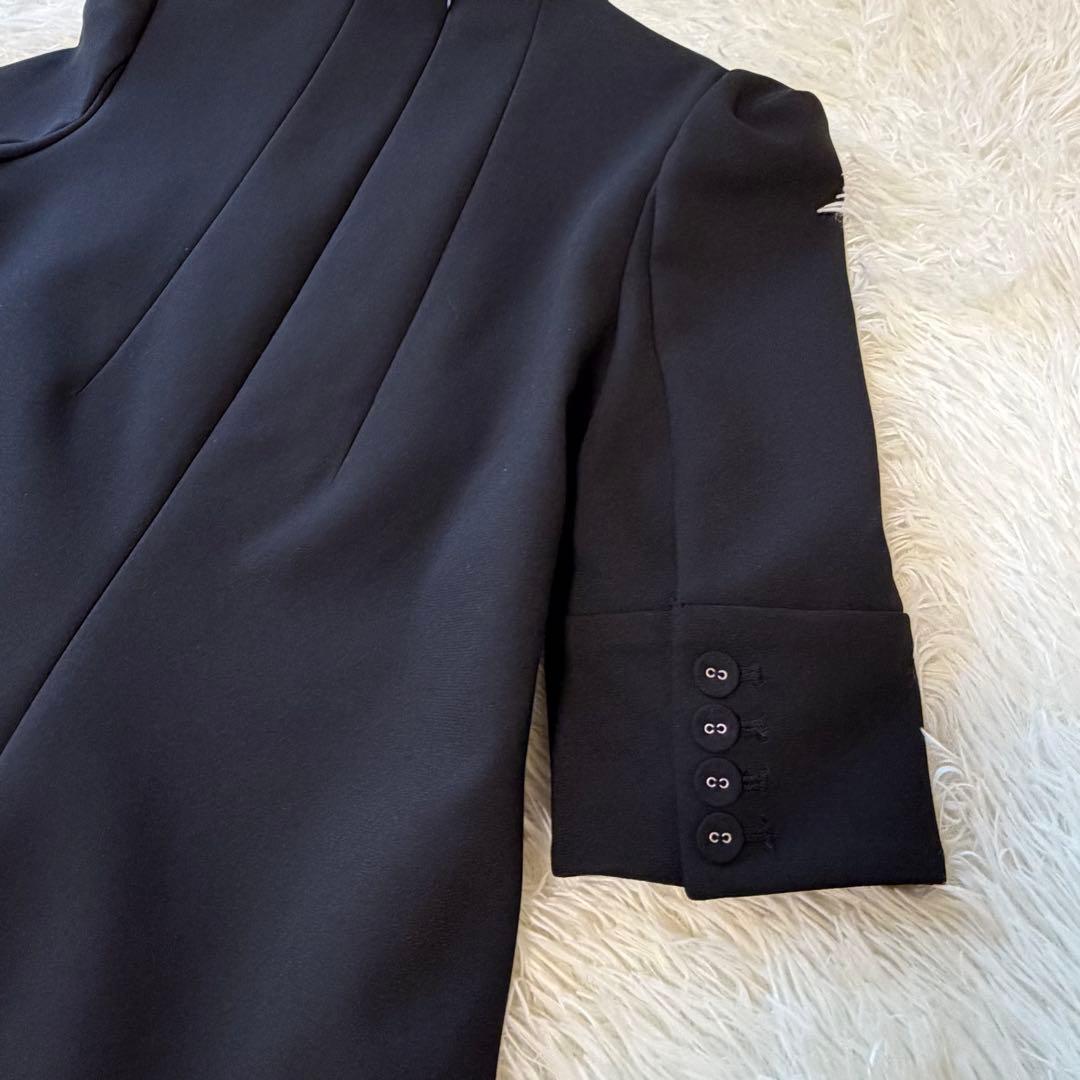 美品　アメリ　EDGE SHOULDER BONDING DRESS ワンピース