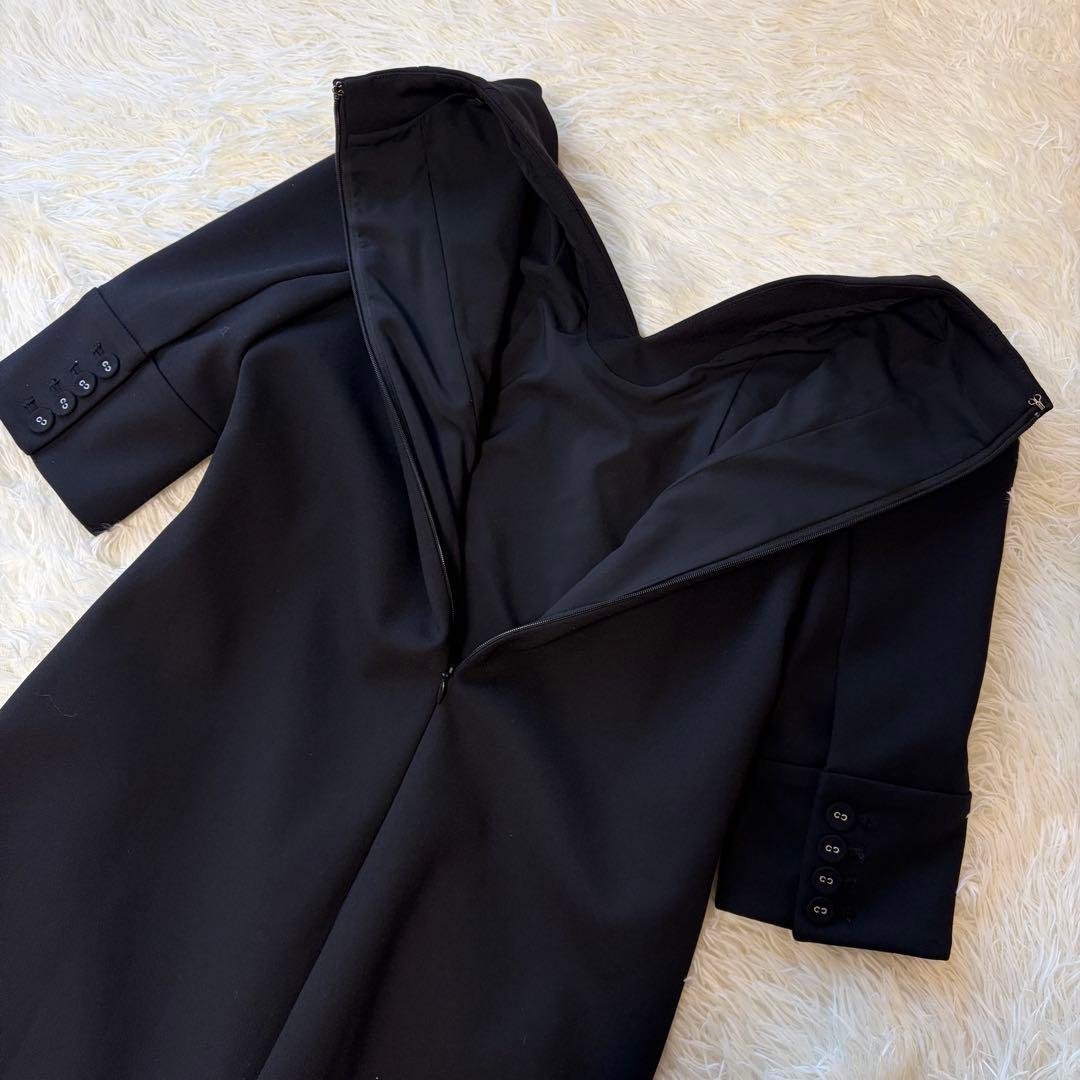 美品　アメリ　EDGE SHOULDER BONDING DRESS ワンピース