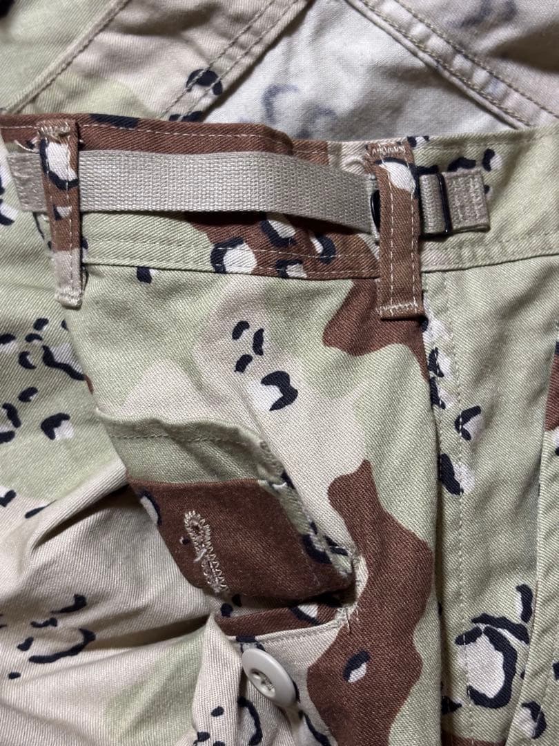 デッドストック米軍 6Cデザート（チョコチップ）カモBDU カーゴパンツ　L-S