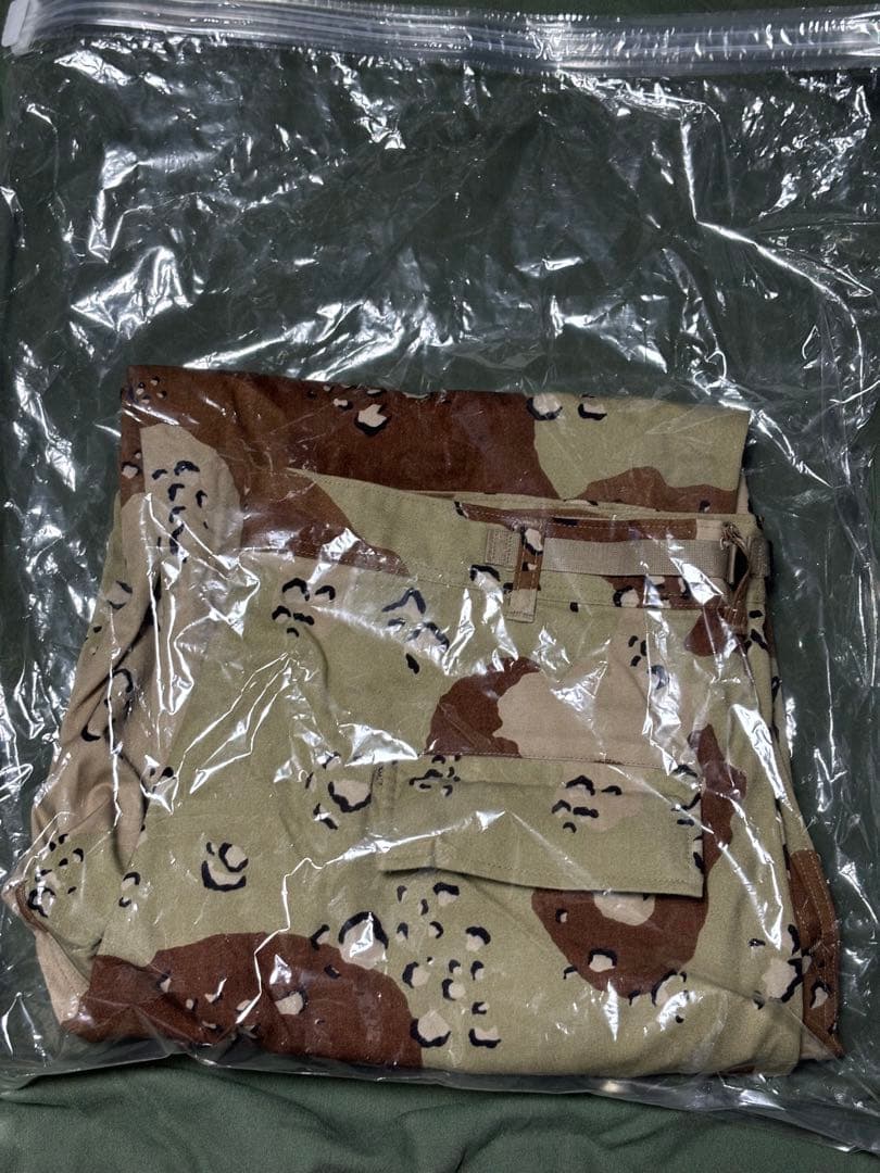 デッドストック米軍 6Cデザート（チョコチップ）カモBDU カーゴパンツ　L-S