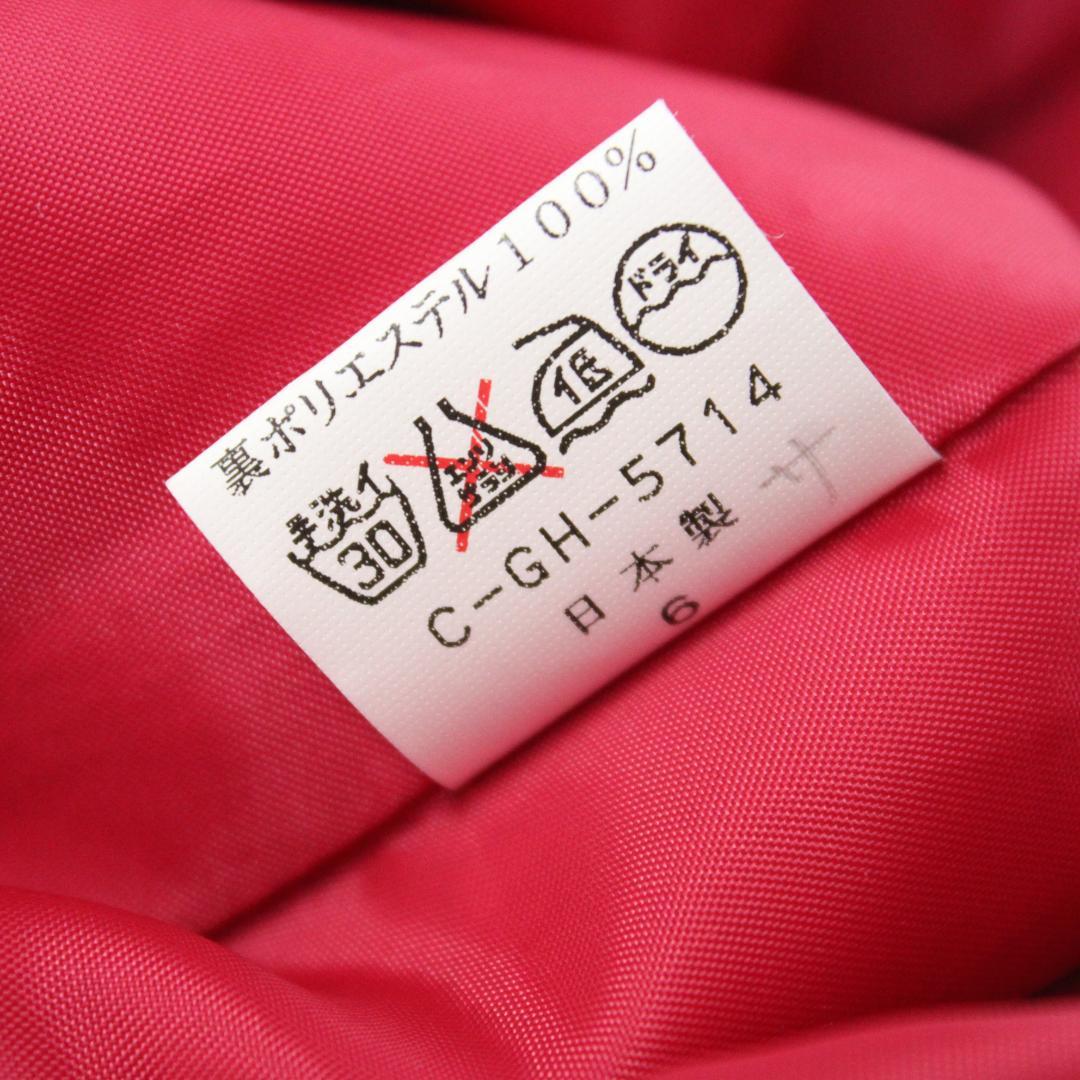 【美品 社交ダンス衣装】ワンピース ドレス Mサイズ マゼンダ ピンク 花飾り