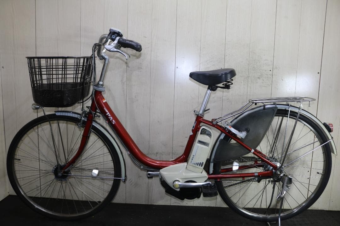 ヤマハPAS X563-0004 大容量リチウム8.1AH 26インチ3段LED