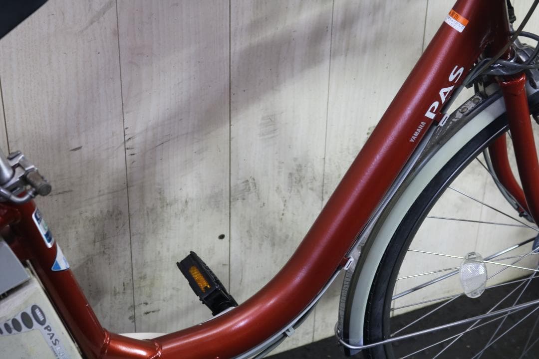 ヤマハPAS X563-0004 大容量リチウム8.1AH 26インチ3段LED