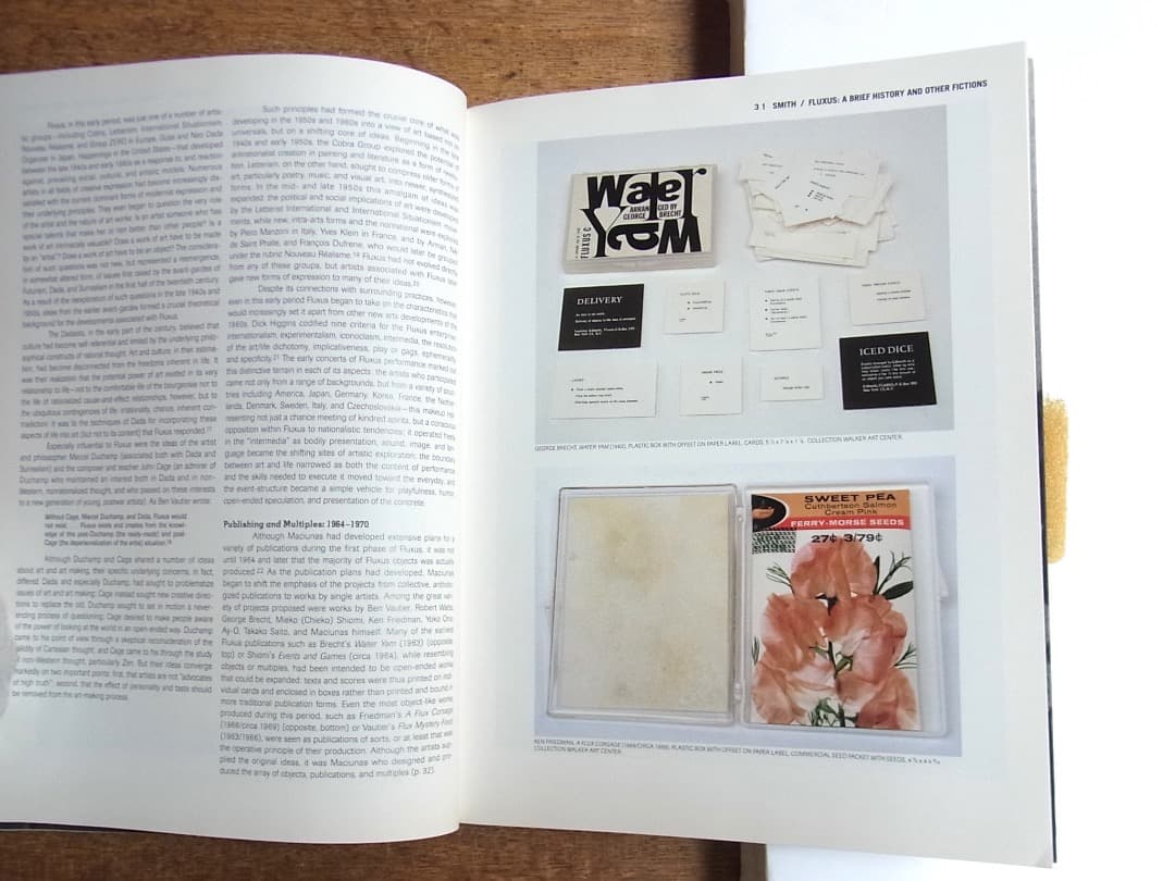 In the Spirit of FLUXUS／フルクサス展覧会図録1993年