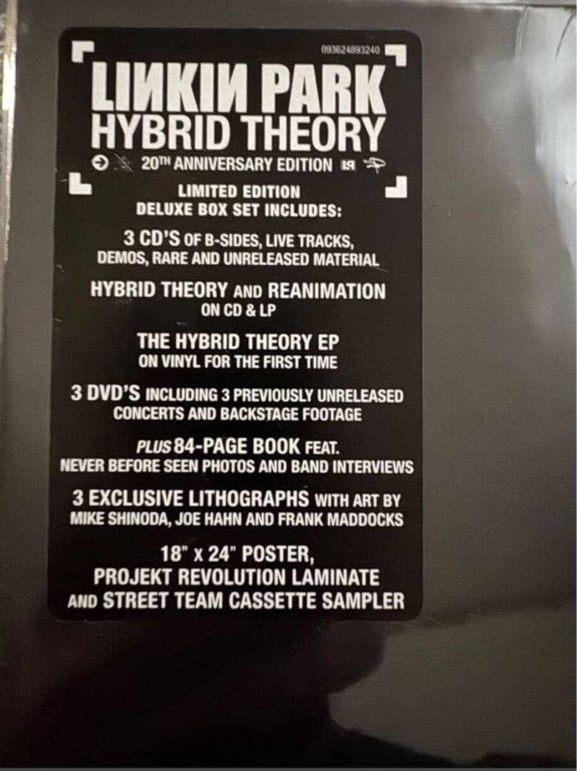 Linkin Park Hybrid Theory 20周年記念版