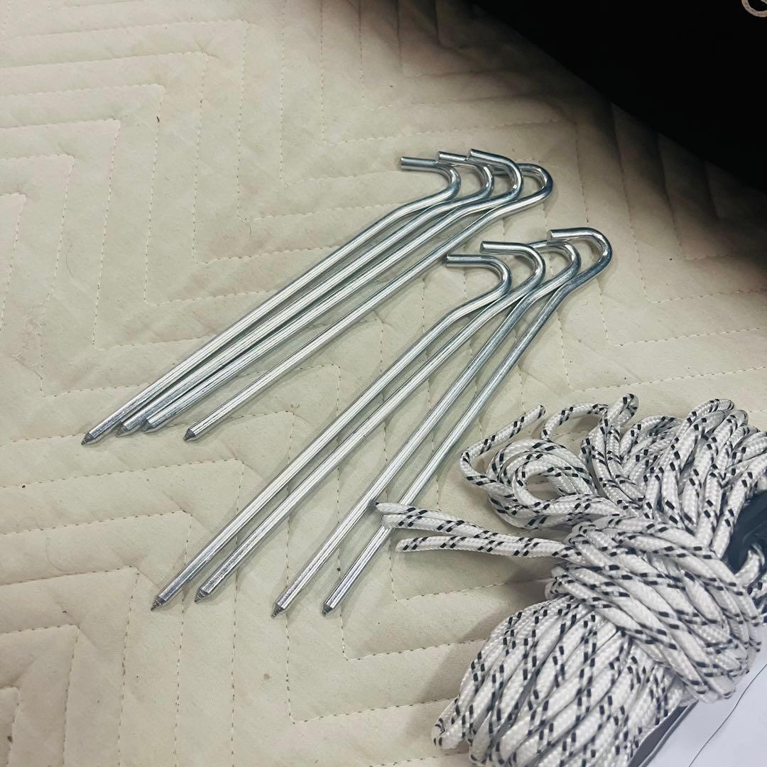 K2233 【FIELDOOR】ワンタッチタープテント G03 スチールフレーム