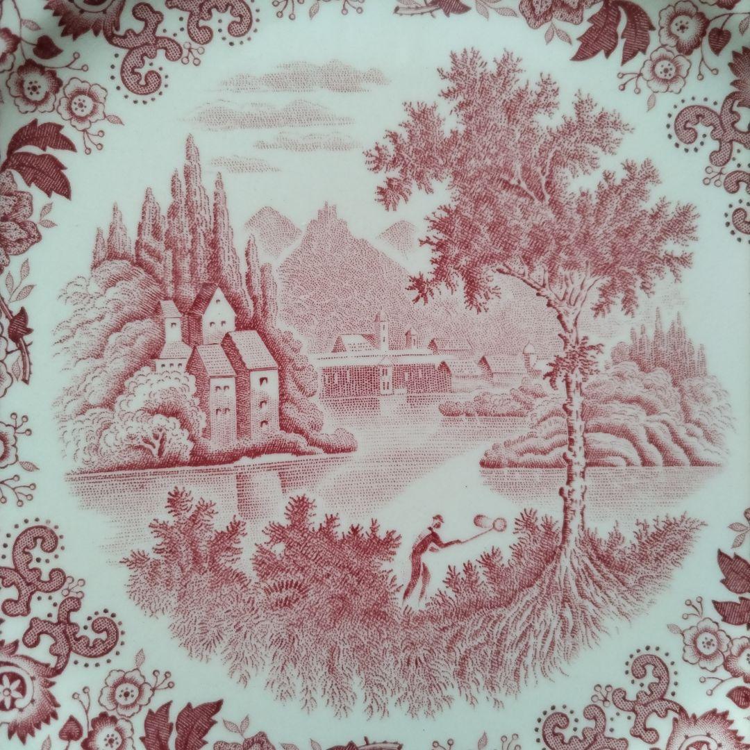 【美品】ビレロイ&ボッホ　ブルゲンラント　赤　　前菜皿／デザート皿　２枚