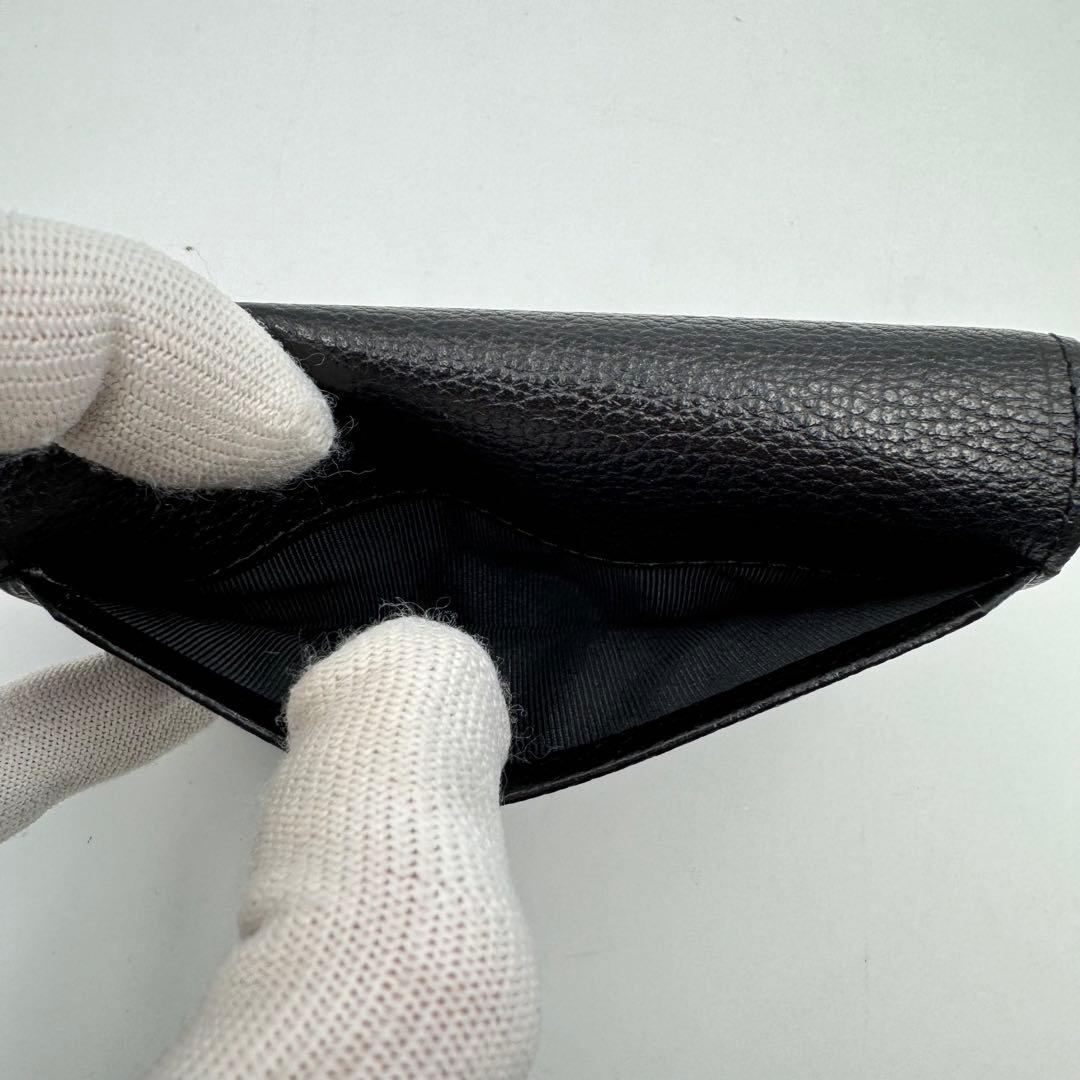 未使用品✨BURBERRY 5連キーケース　レザー　ブラック