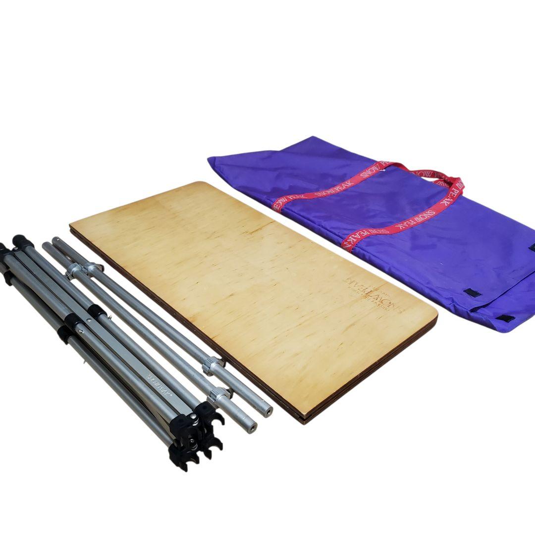 【希少】 peak アジャスタブルフォールディングテーブル