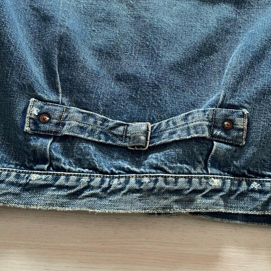 FULLCOUNT 2107 1st-type デニムジャケット ダメージ加工