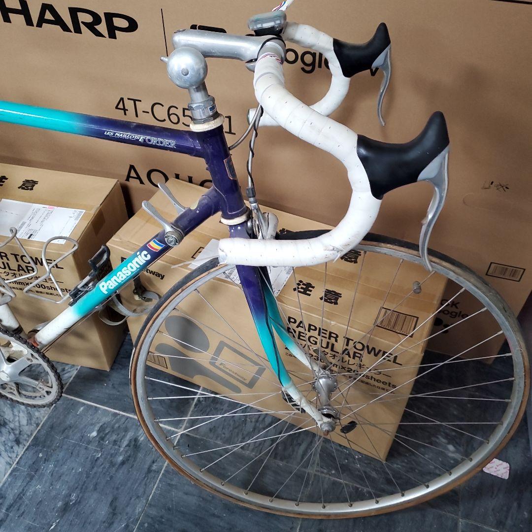 T*d様 Panasonic ロードバイク ホワイト/ブルー