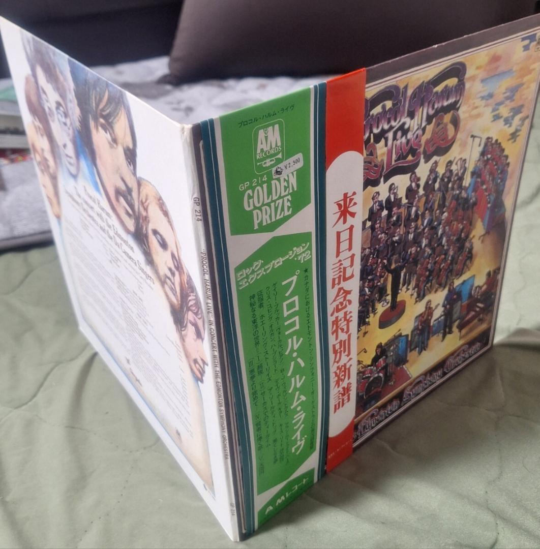 帯付LP◆プロコル ハルム●1972年『プロコル ハルム ライヴ』