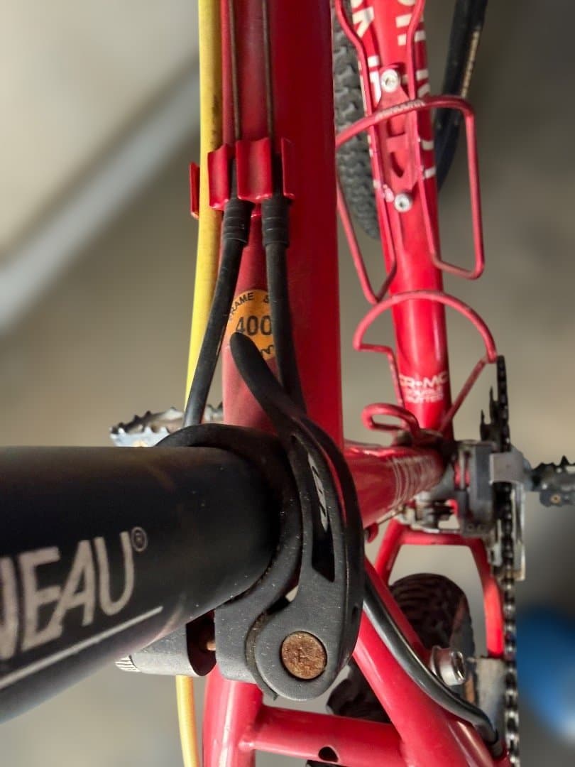 パ*号様 Louis Garneau マウンテンバイク レッド