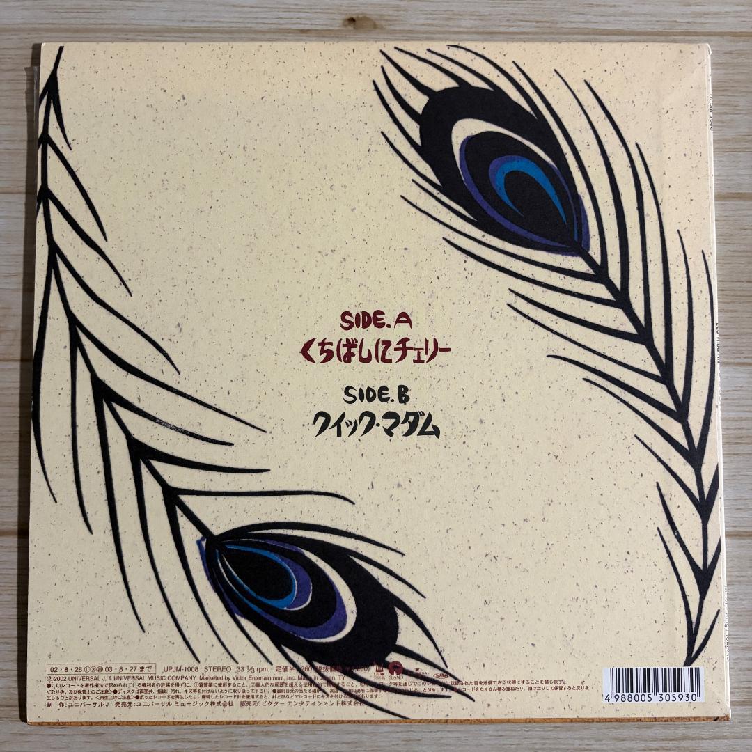 EGO-WARAPPIN' 10inchレコード盤 2枚セット販売！