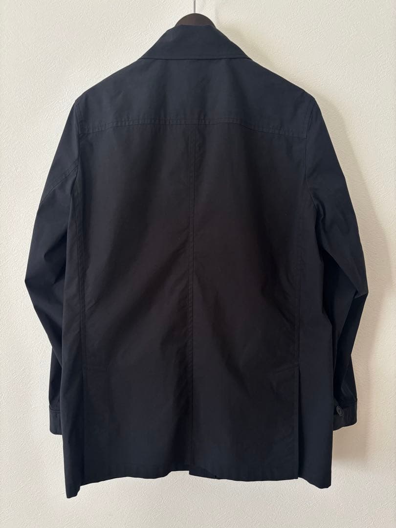 山内 21135 塩縮撥水・ショートコート black サイズ3