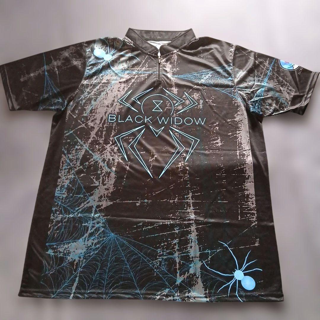 日本未発売✨ブラックウィドー【日本サイズ4L】ブラック　大きめ　ボウリング