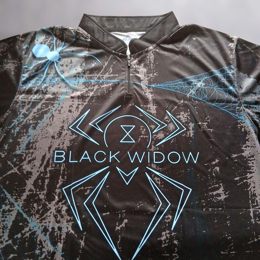 日本未発売✨ブラックウィドー【日本サイズ4L】ブラック　大きめ　ボウリング