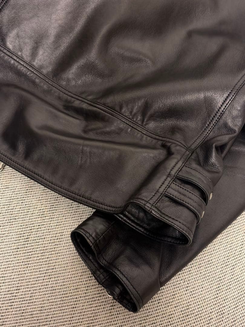 【美品】メゾンスペシャル シープレザー ダブルライダースジャケット（サイズ1）