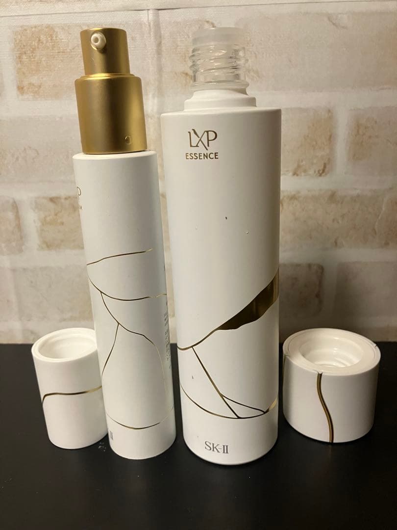 《空瓶》SK-II LXP 金継ぎシリーズ2点セット (セラム、エッセンス)