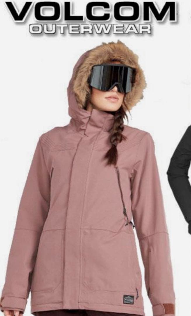 VOLCOM スノーボードウェア くすみピンク　XL